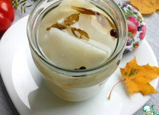 Кольраби маринованная