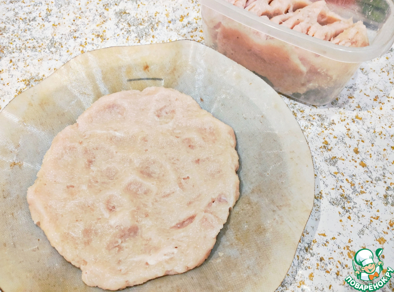 Куриные кармашки в сырной панировке