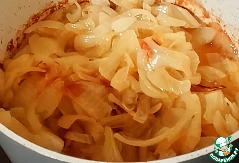 Луковый суп с петрушкой