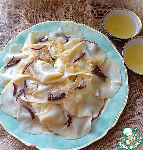 Мясо по-казахски "Пять пальцев"