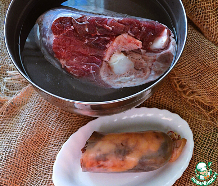 Мясо по-казахски "Пять пальцев"