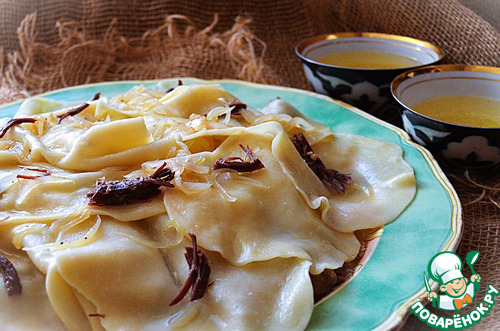 Мясо по-казахски "Пять пальцев"