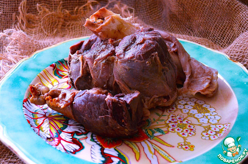 Мясо по-казахски "Пять пальцев"