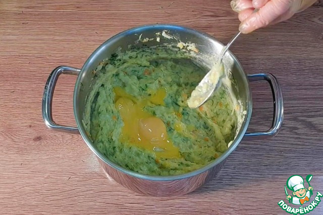 Овощная запеканка с манной крупой