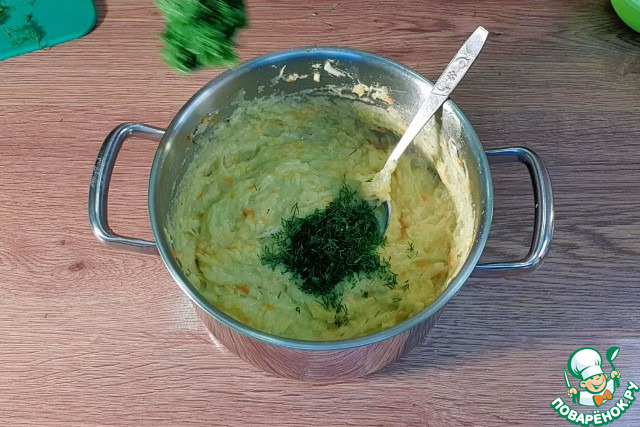 Овощная запеканка с манной крупой
