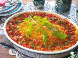 Овощная запеканка с манной крупой