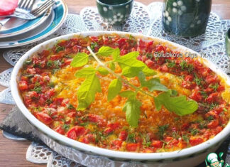 Овощная запеканка с манной крупой