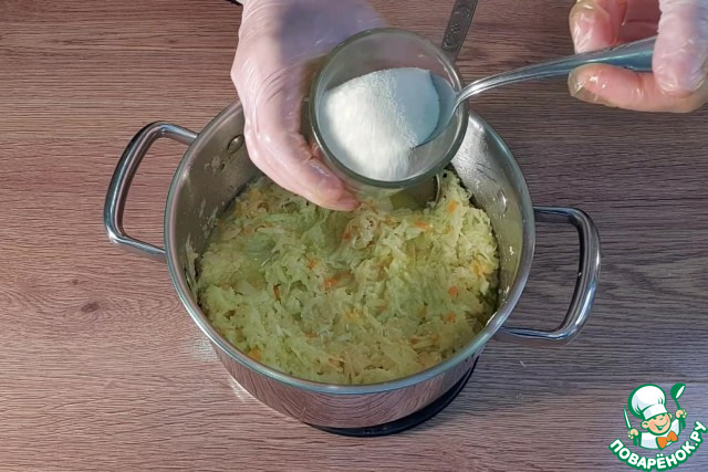 Овощная запеканка с манной крупой