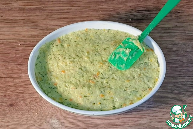 Овощная запеканка с манной крупой