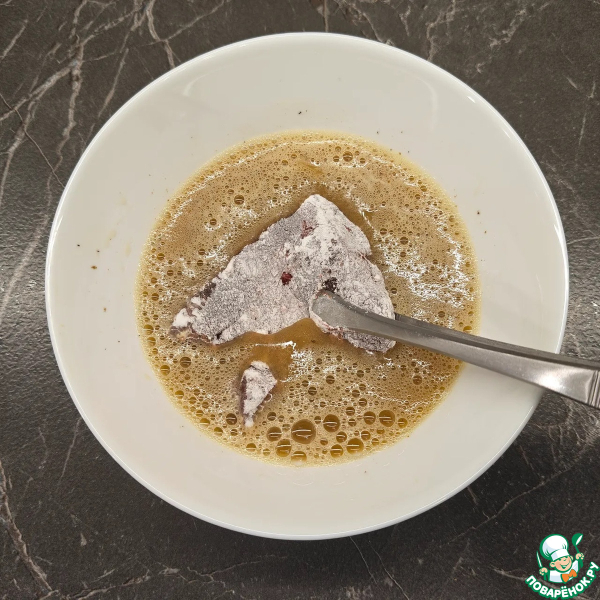 Печень по-французски