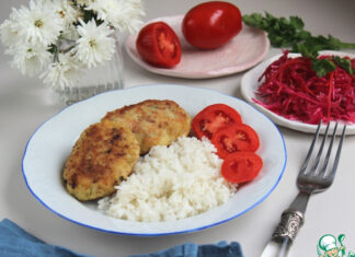 Рыбные котлеты с овсяными хлопьями