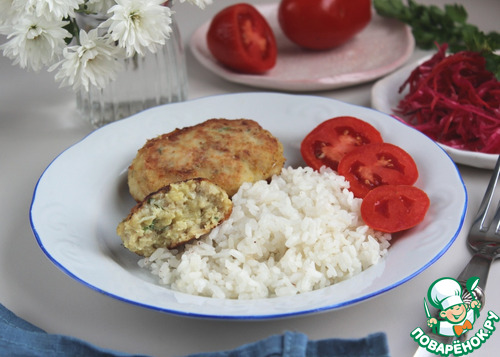 Рыбные котлеты с овсяными хлопьями
