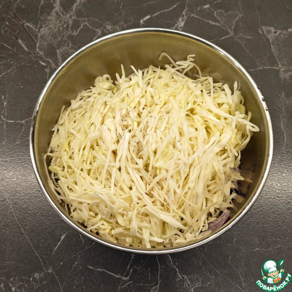 Салат с капустой и болгарским перцем