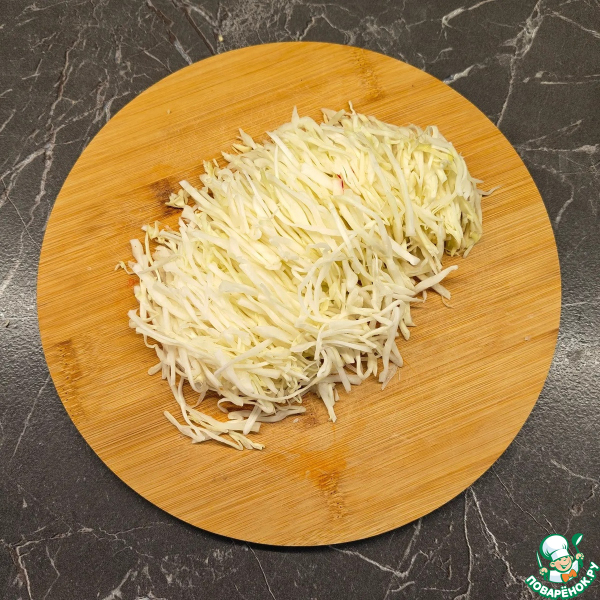 Салат с капустой и болгарским перцем