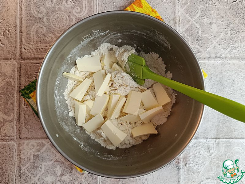Сливочно-сметанное печенье