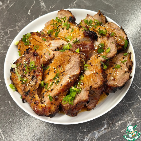 Свиная шея с ароматной корочкой