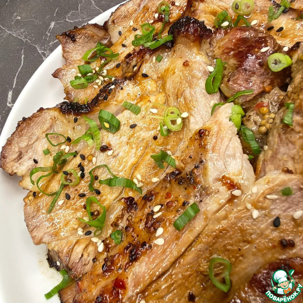 Свиная шея с ароматной корочкой