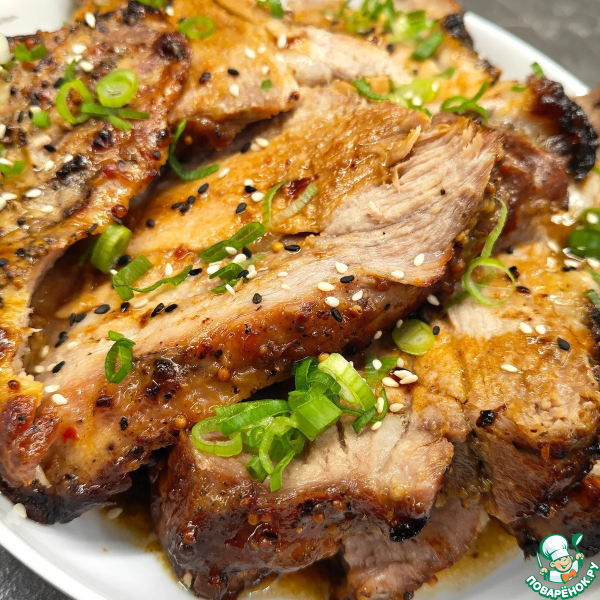 Свиная шея с ароматной корочкой