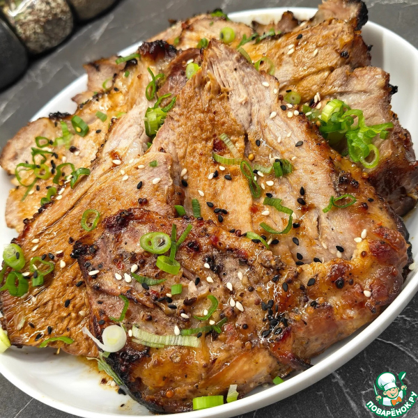 Свиная шея с ароматной корочкой
