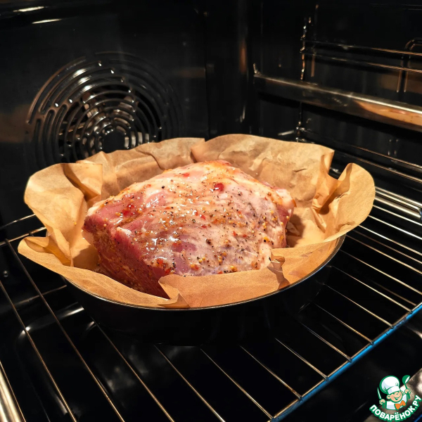 Свиная шея с ароматной корочкой