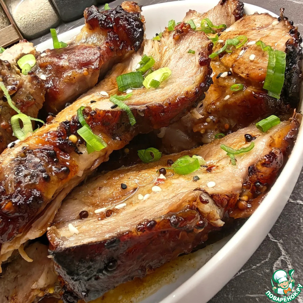 Свиная шея с ароматной корочкой