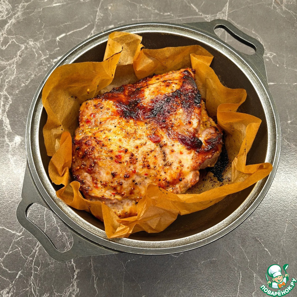 Свиная шея с ароматной корочкой