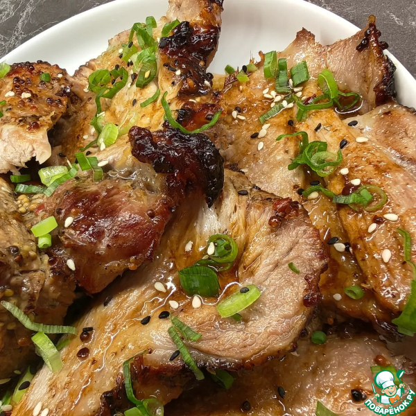 Свиная шея с ароматной корочкой