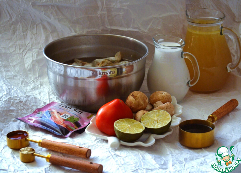 "Том Ям Нам Кхон", вариант приготовления