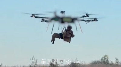 Впервые в мире: Украинские военные эвакуировали раненого с фронта с помощью гексакоптера | ВИДЕО