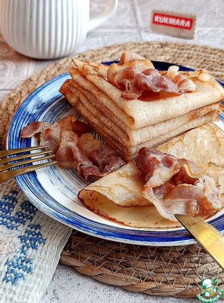 Закусочные блины на рассоле