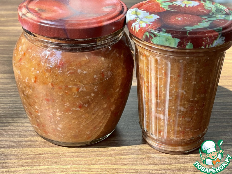 Аджика из слив