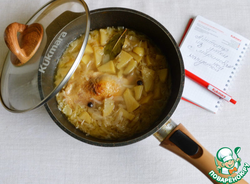 Айнтопф с уткой и маринованной капустой