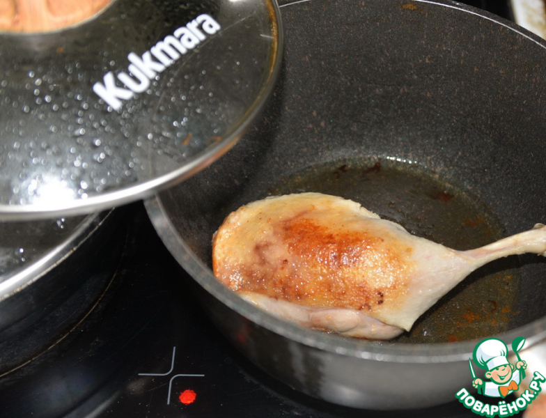Айнтопф с уткой и маринованной капустой