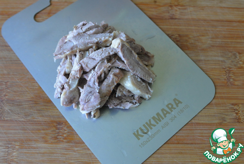Айнтопф с уткой, перцем и кукурузой