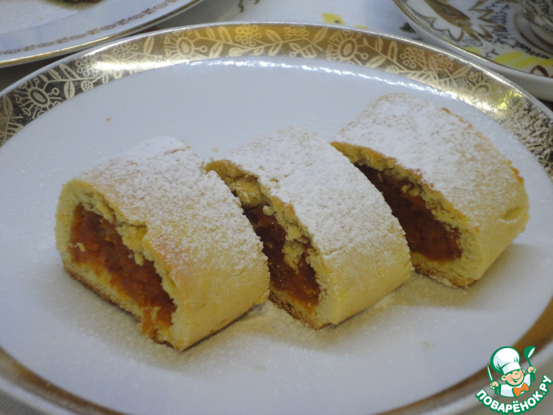 Апельсиново-абрикосовое печенье