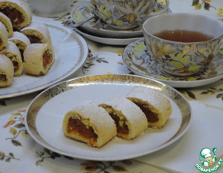 Апельсиново-абрикосовое печенье