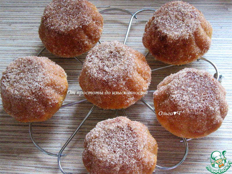 Австралийские кексы с хрустящей коричной корочкой