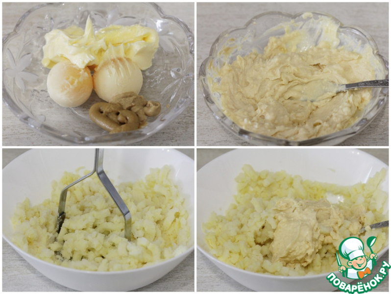 Австрийская закуска из картофеля