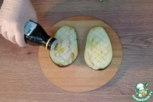 Баклажан с курицей по мотивам "Кумпир"