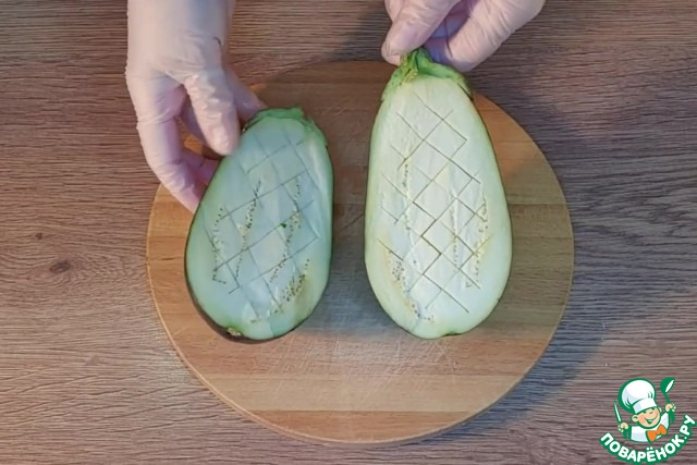 Баклажан с курицей по мотивам "Кумпир"