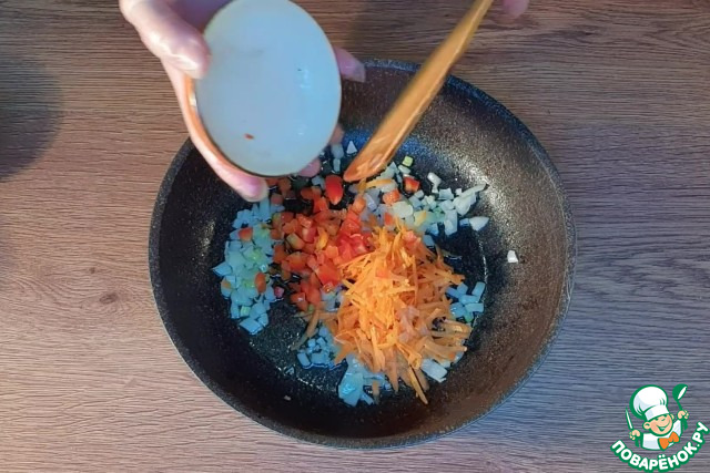 Баклажан с курицей по мотивам "Кумпир"