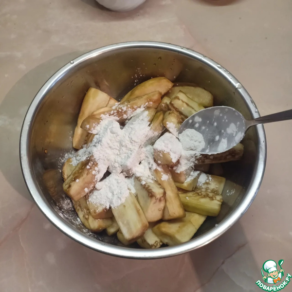 Баклажаны в кисло-сладком соусе