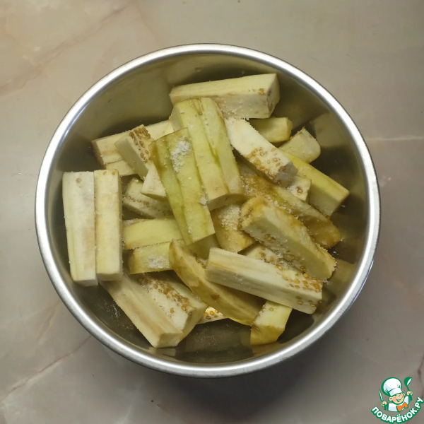 Баклажаны в кисло-сладком соусе