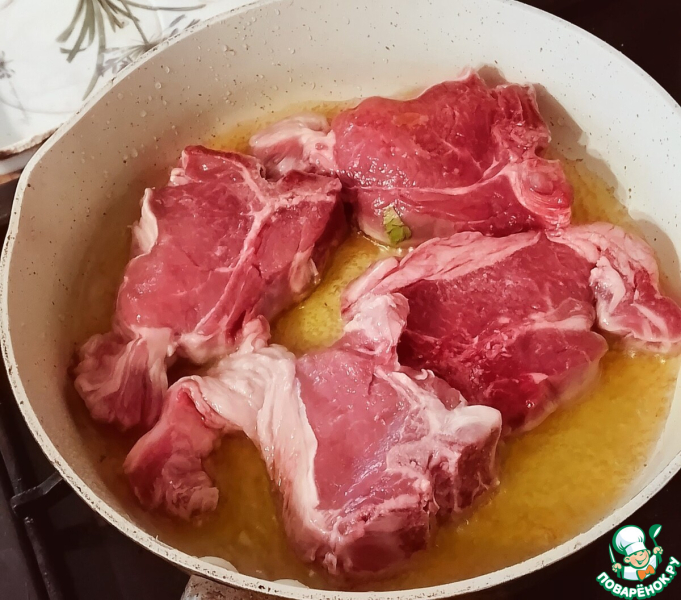 Бараньи голени по-гречески