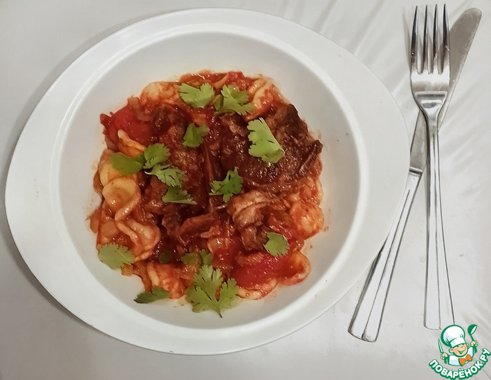 Бараньи голени по-гречески