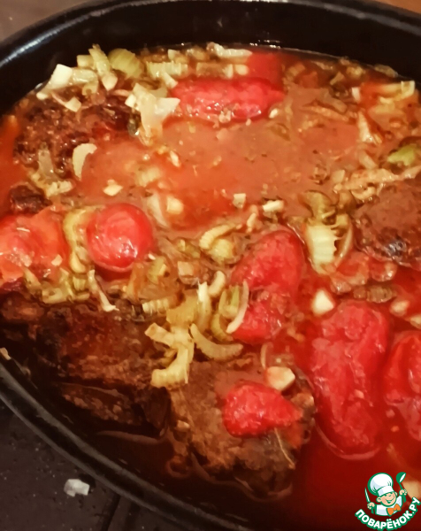 Бараньи голени по-гречески