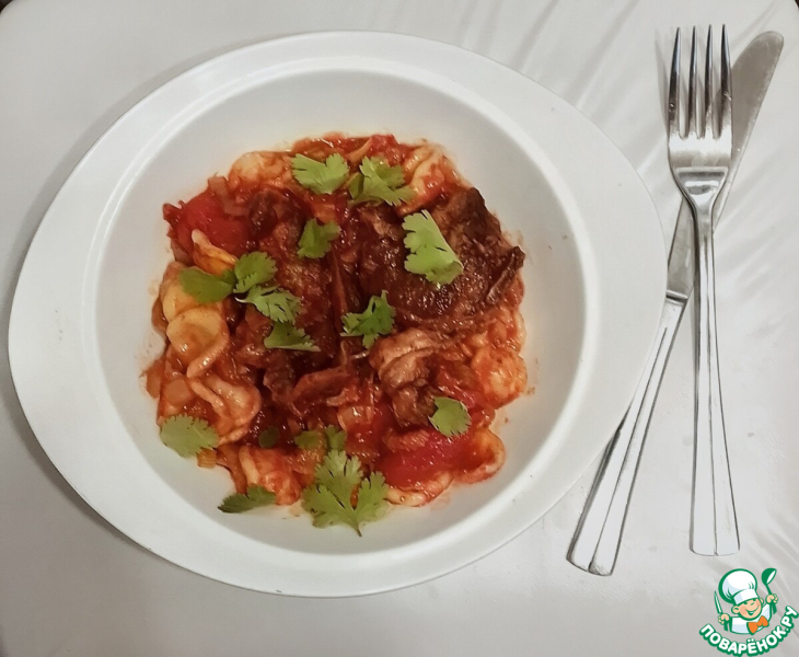 Бараньи голени по-гречески