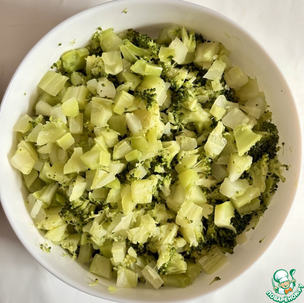 Биточки из брокколи и сыра