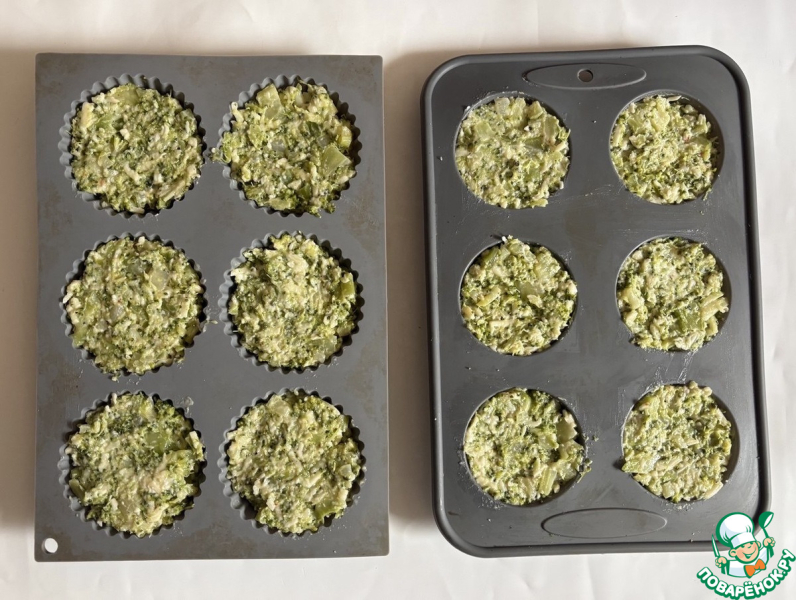Биточки из брокколи и сыра