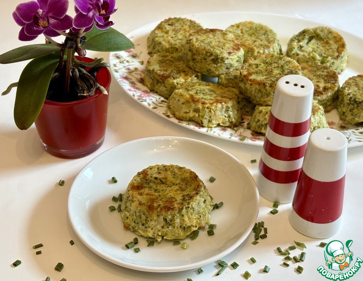 Биточки из брокколи и сыра